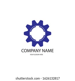 gear icon logo vector design