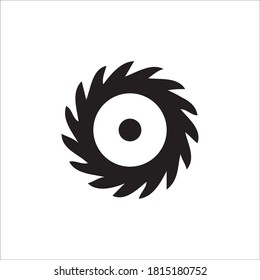 Logo del icono del engranaje, ilustración del diseño del vector 
