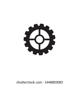 gear icon logo vector icon illustration