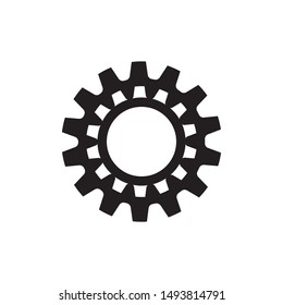 gear icon logo vector icon illustration