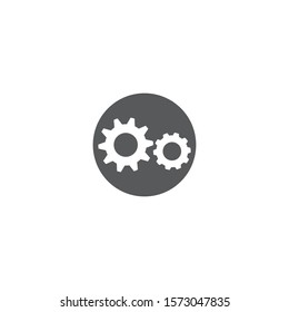 gear icon logo vector icon illustration