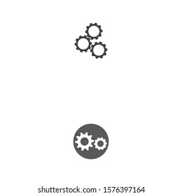 gear icon logo vector icon illustration