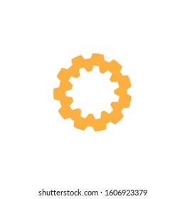 gear icon logo vector icon illustration