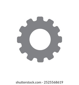 Gear Icon outline. Settings icon. gear and Settings symbol outline vector