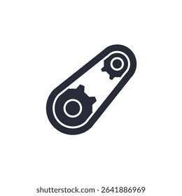 gear icon. projector Symbol sign for mobile concept and web design. Vector icon, Logo illustration, Vector graphics