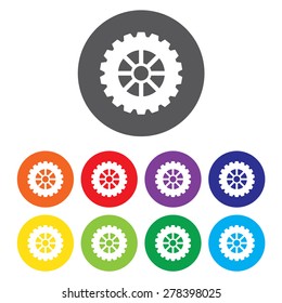 Gear Icon Set