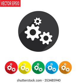 gear icon set