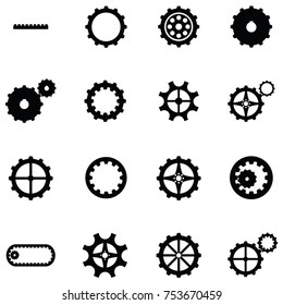 gear icon set