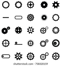 gear icon set