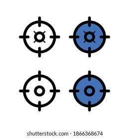 Juego de iconos de engranajes, formato eps 8
