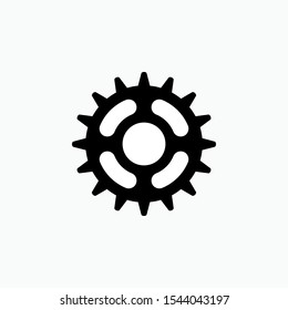 Gear Icon - Setting or Cog Vector Sign and Symbol for Design, Presentation, Website or Apps Elements. 