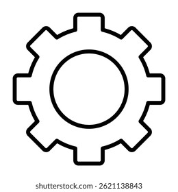 Gear icon for settings and configuration tools	
