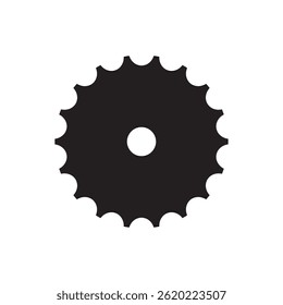 gear icon or settings illustration element design