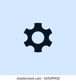 gear icon. gear sign