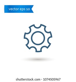 gear. gear icon. sign design. Vector EPS 10.