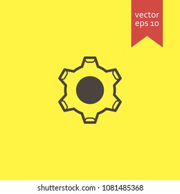 gear icon. gear icon. sign design. Vector EPS 10