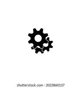 Gear icon stock illustration design