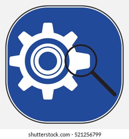 gear icon study repairs equipment