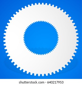 Gear icon, gear symbol for maintenance, repair or development concept
