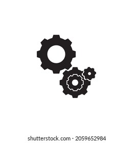 Symbol für Zahnradzeichen, Vektorsymbol