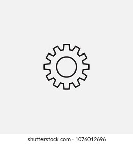 gear icon template design