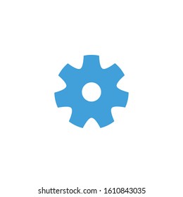 Gear icon template. Vector illustration 
