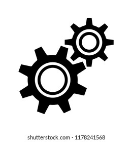 Gear icon templates. Vector illustration