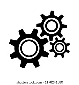 Gear icon templates. Vector illustration