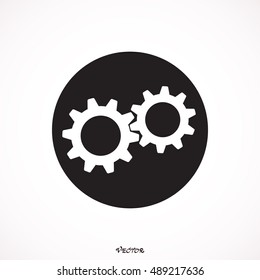 gear icon vector