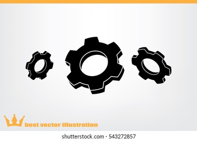 gear icon vector