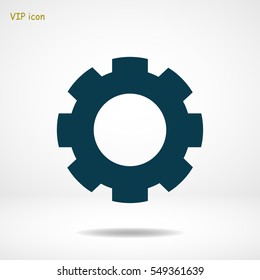 gear icon,  vector best flat icon, EPS