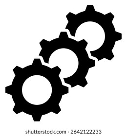 Gear icon vector. clockwork illustration sign. Mechanics symbol. Settings logo. Fix web icon.