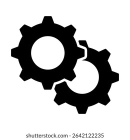 Gear icon vector. clockwork illustration sign. Mechanics symbol. Settings logo. Fix web icon.