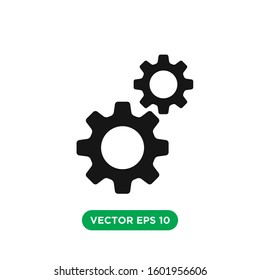 gear icon vector concept design template