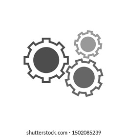 Gear Icon Vector Design Symbol Illustration