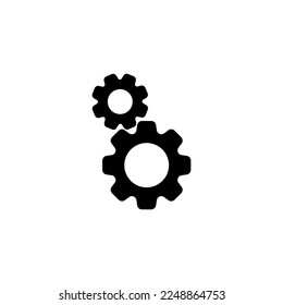 plantillas de diseño de vectores de iconos de engranaje 