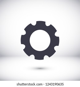 Gear icon. Vector, Eps 10