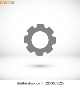 Gear icon. Vector, Eps 10