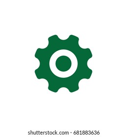 Gear icon. Vector, Eps 10
