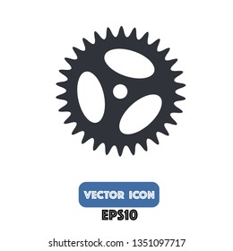 gear icon, gear vector. eps10