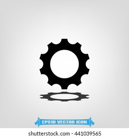 gear icon vector eps10