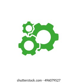 gear icon vector eps10