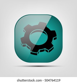 gear icon vector eps10