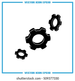 gear icon vector eps10
