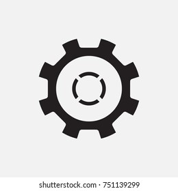 gear, icon, vector eps10