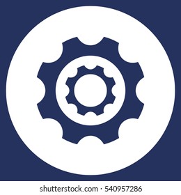 Gear Icon Vector flat design style
