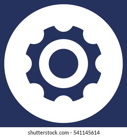 Gear Icon Vector flat design style
