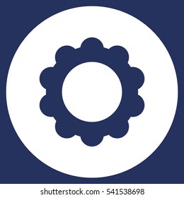 Gear Icon Vector flat design style