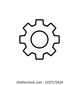 Gear icon vector, icons eps10