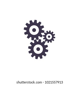 gear icon vector illustration